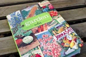 gardening journal or log